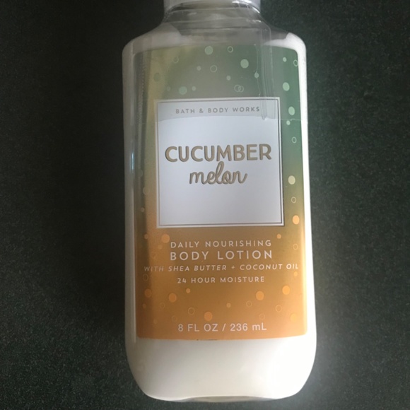 Bath & Body Works Pink Cucumber Melon 24 hr Moisture Body Lotion 8 fl oz/236 ml - Picture 2 of 15